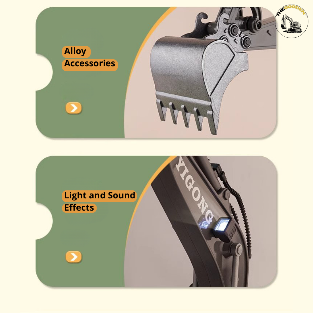 RC Excavator – Heavy-Duty Remote Control Construction Vehicle