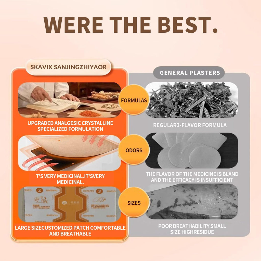 SKAVIX™ Natural Pain Relief Patch – Back, Knee, Neck & Joint Support