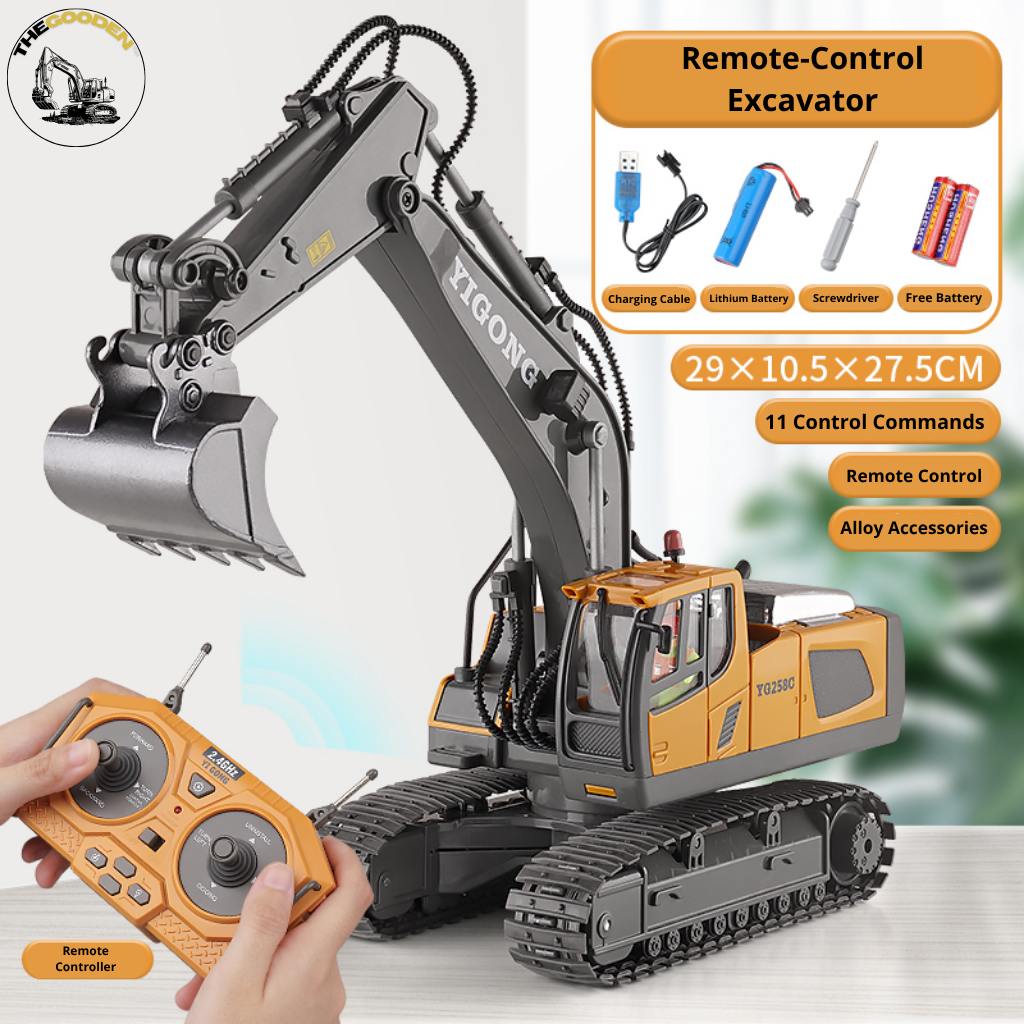 RC Excavator – Heavy-Duty Remote Control Construction Vehicle