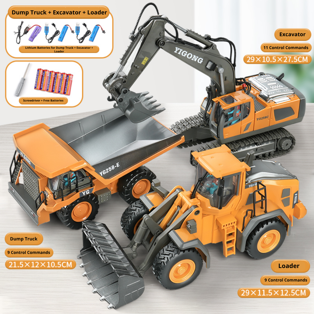 RC Excavator – Heavy-Duty Remote Control Construction Vehicle