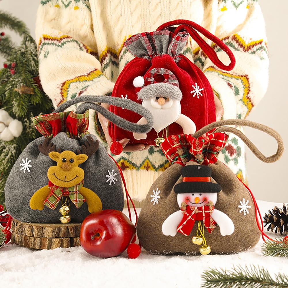 Christmas Gift Doll Bags – Cute Holiday Carry Bags