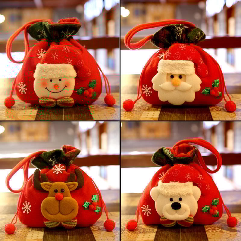 Christmas Gift Doll Bags – Cute Holiday Carry Bags