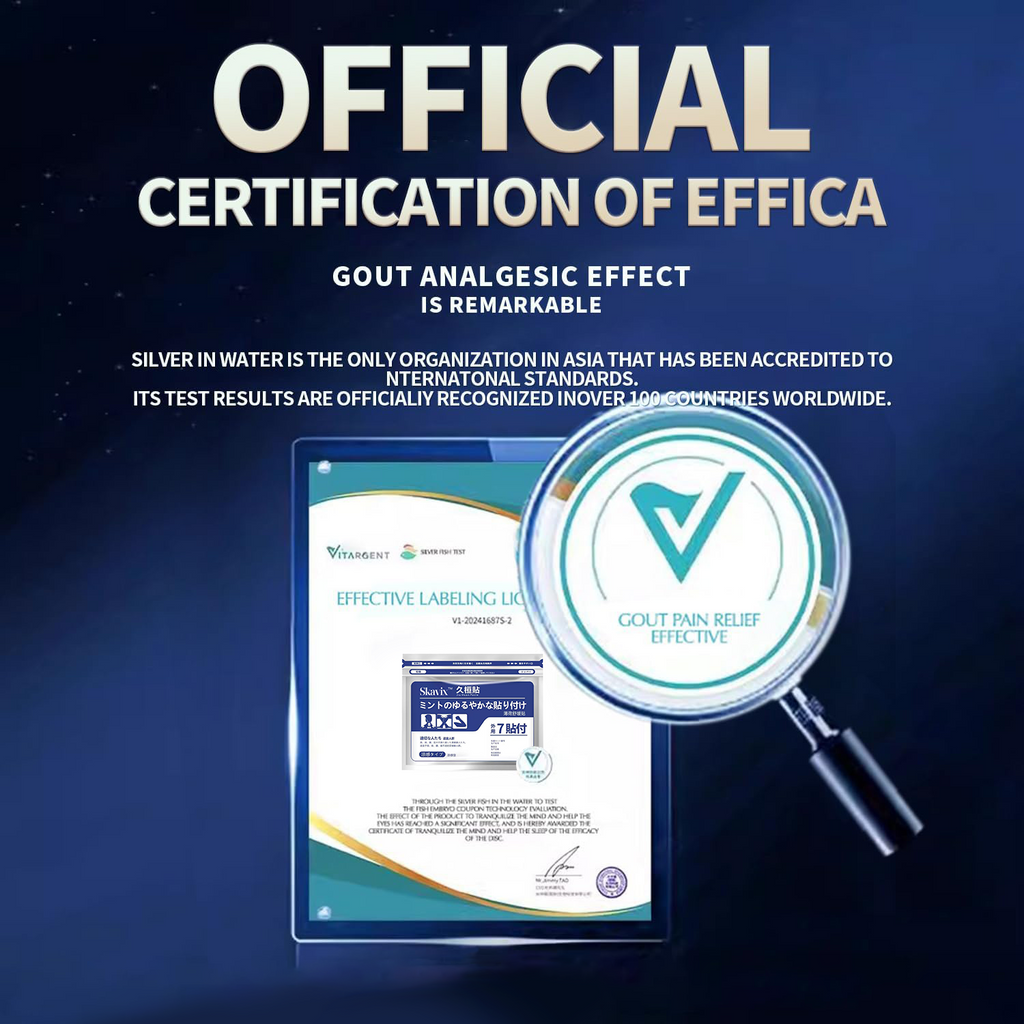 SKAVIX™ Natural Pain Relief Patch – Back, Knee, Neck & Joint Support