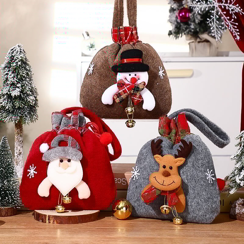 Christmas Gift Doll Bags – Cute Holiday Carry Bags