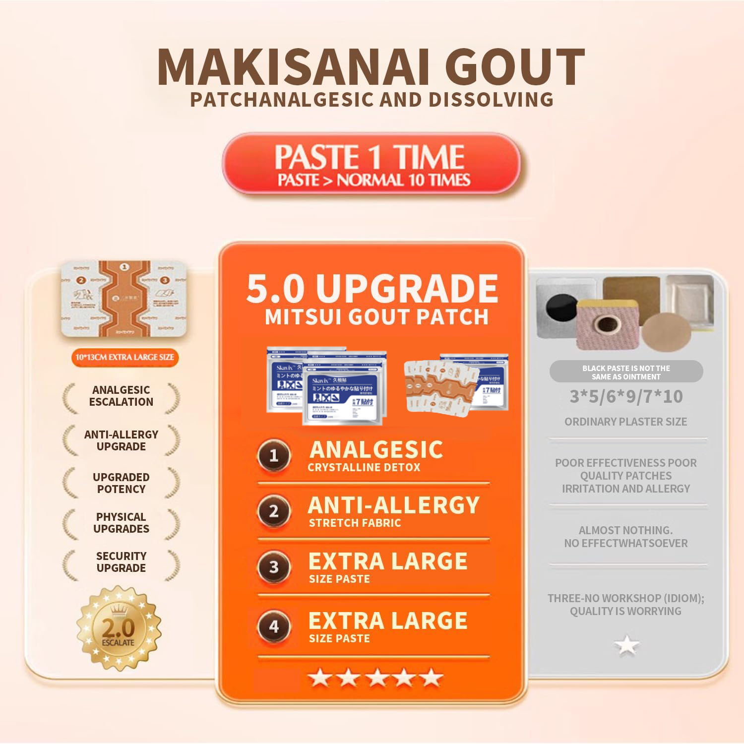 SKAVIX™ Natural Pain Relief Patch – Back, Knee, Neck & Joint Support