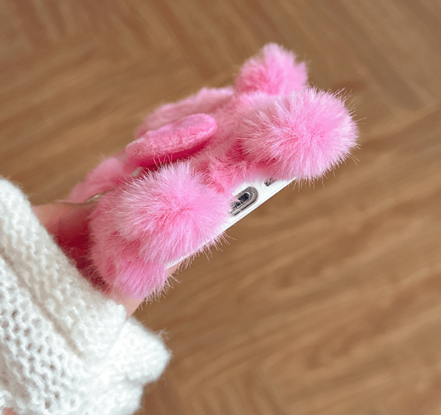 Funny Tongue Plush Phone Case – Soft, Protective & Unique