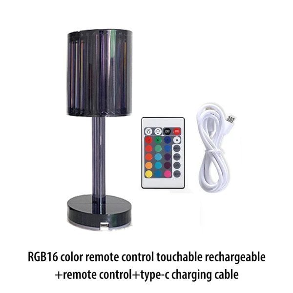 Touch Control Crystal Lamp – Modern Ambient Lighting